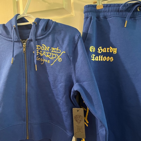 Ed Hardy 2 piece set - Picture 3 of 5